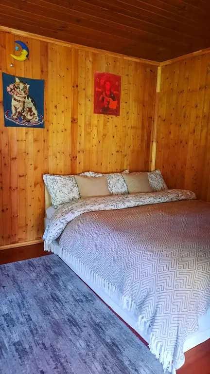 Домик Уют Самана в Родовом поместье в лесу