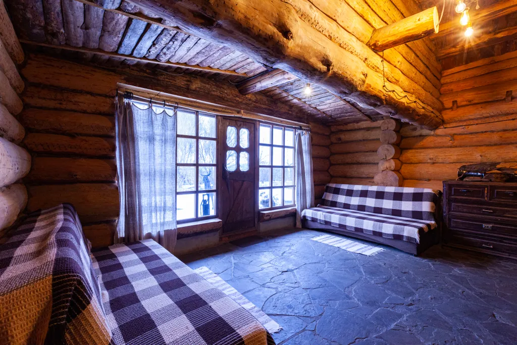 Деревянный домик