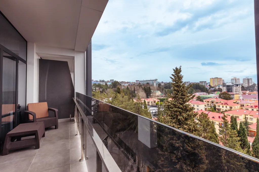 Двухкомнатный апартамент в Моне Лайт с видом на море