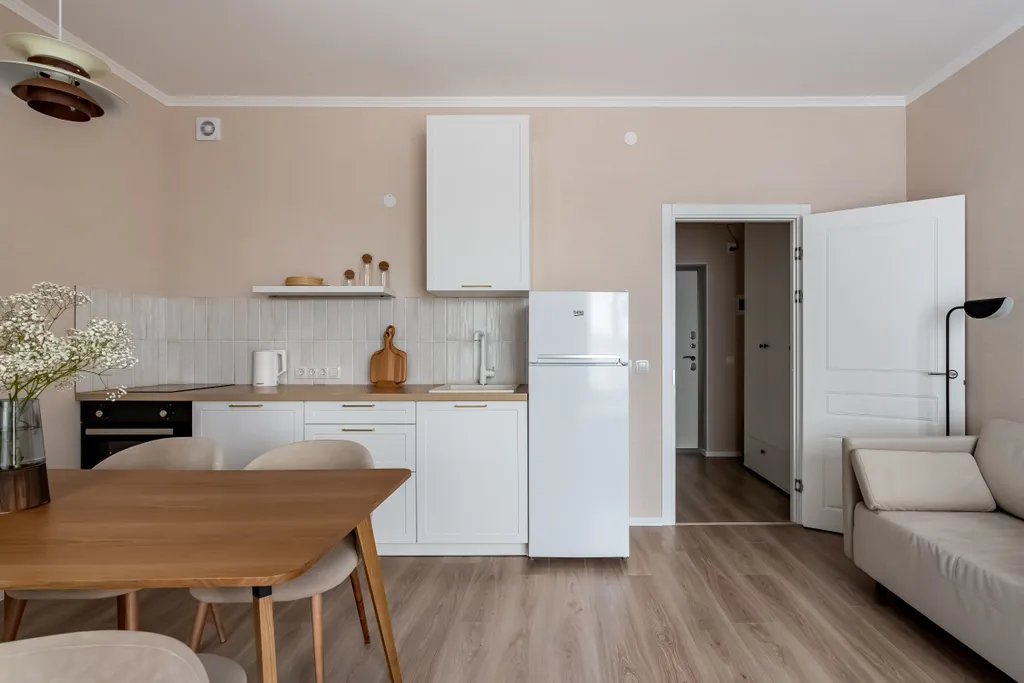 Квартира Квартира Медовая студия в ЖК Ясно Янино — Янино-1