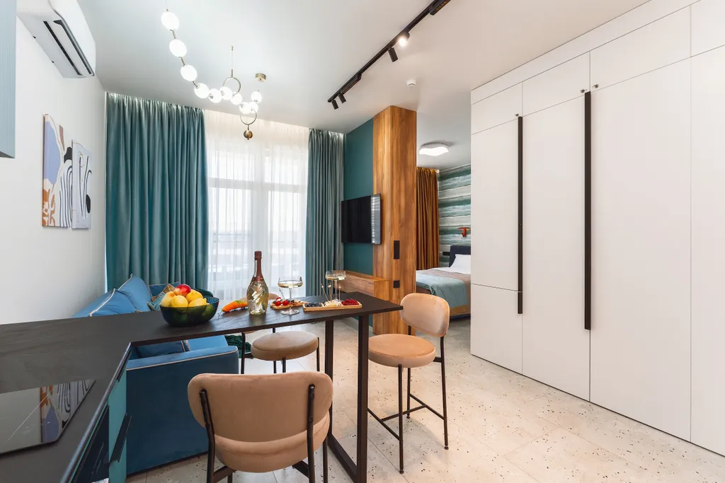 Квартира на берегу моря в комплексе Атлас на первой линии