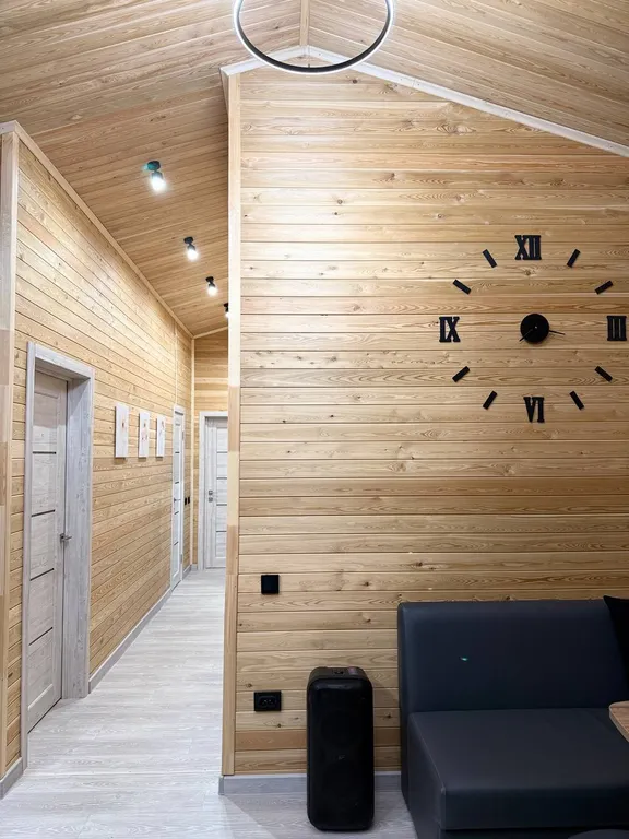 Дом с баней у реки