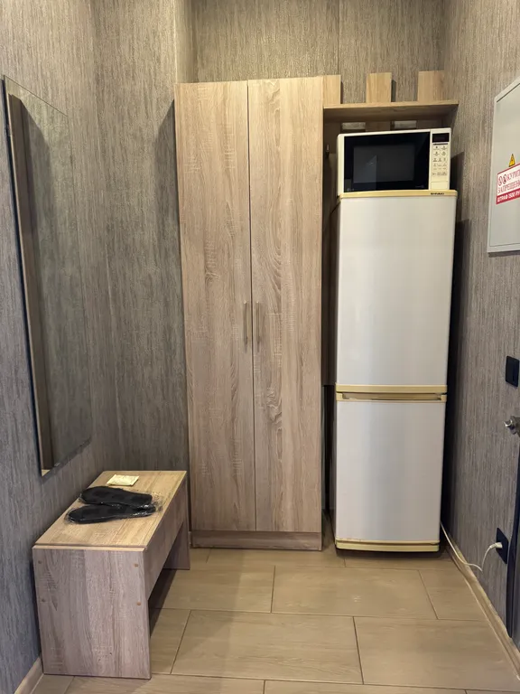 Уникальная студия с видом на стадион, арт-декором и PlayStation