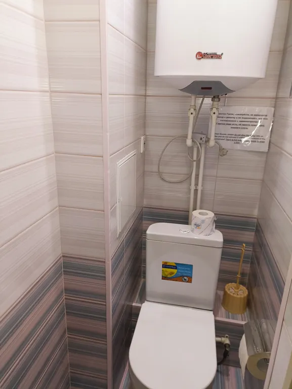 Двухкомнатная квартира с красивым видом на город