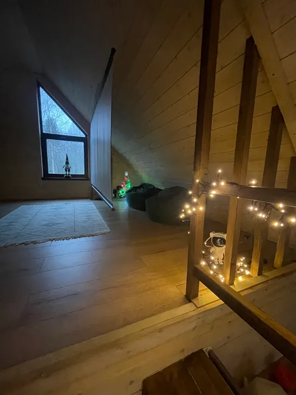 Уютный дом с купелью и камином Лесное Вдохновение