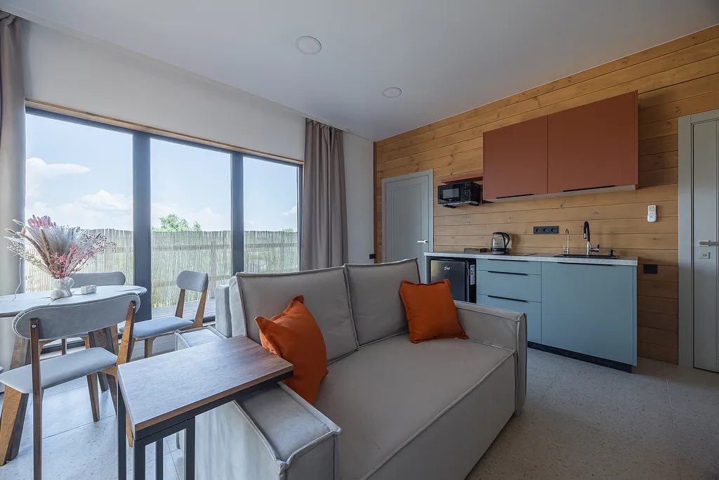 Шале на Гребной канале с сауной