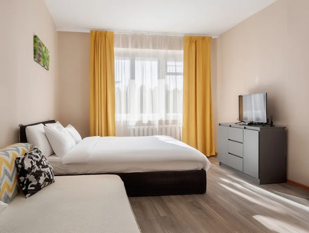 Тёплая однокомнатная квартира в центре с двуспальной кроватью — аренда посуточно в Тында