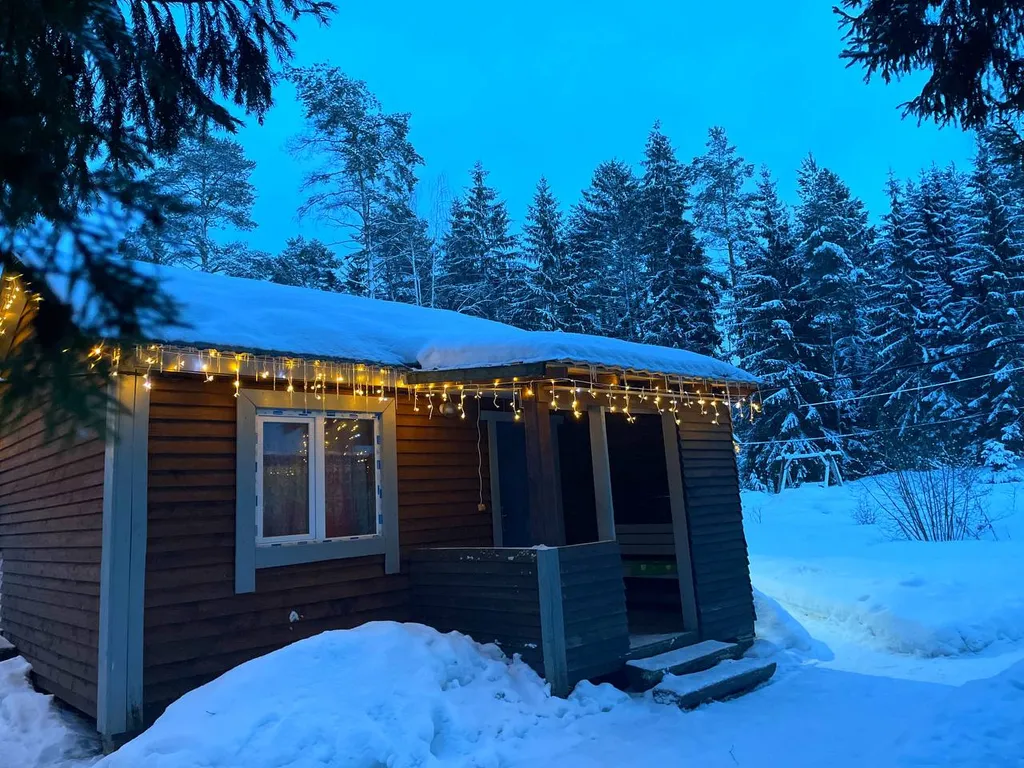 Гостевой домик на берегу озера Волго