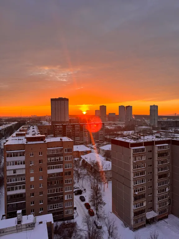 Квартира Студия с видом на рассвет. Новая! — Екатеринбург