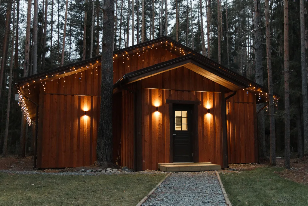 Комфортабельный коттедж с видом на озеро