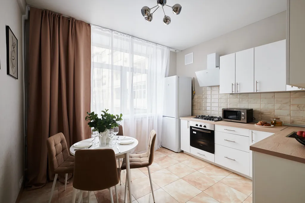 Квартира Квартира Четверка новая у Набережной — Москва