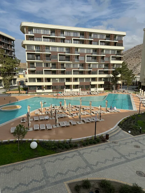 Апартамент Атлас в апарт-отеле с видом на море