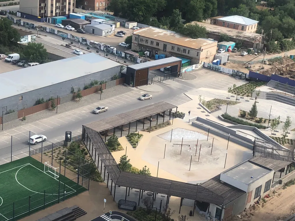 Уютная квартира-студия в центре города с видом на Волгу