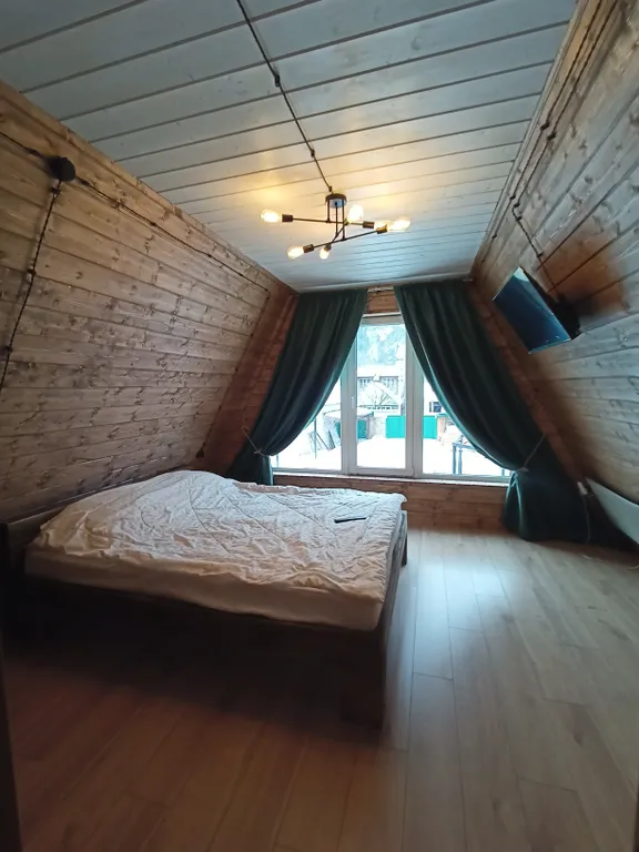 Домик в стиле А-frame шалаш