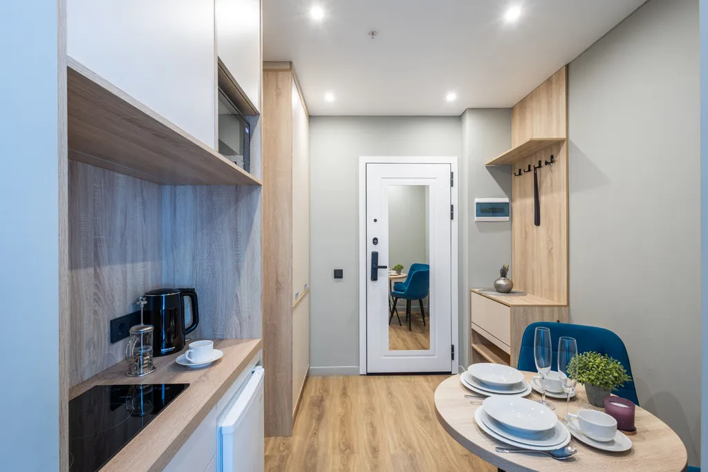 Квартира Квартира Дизайнерская студия у метро — Москва