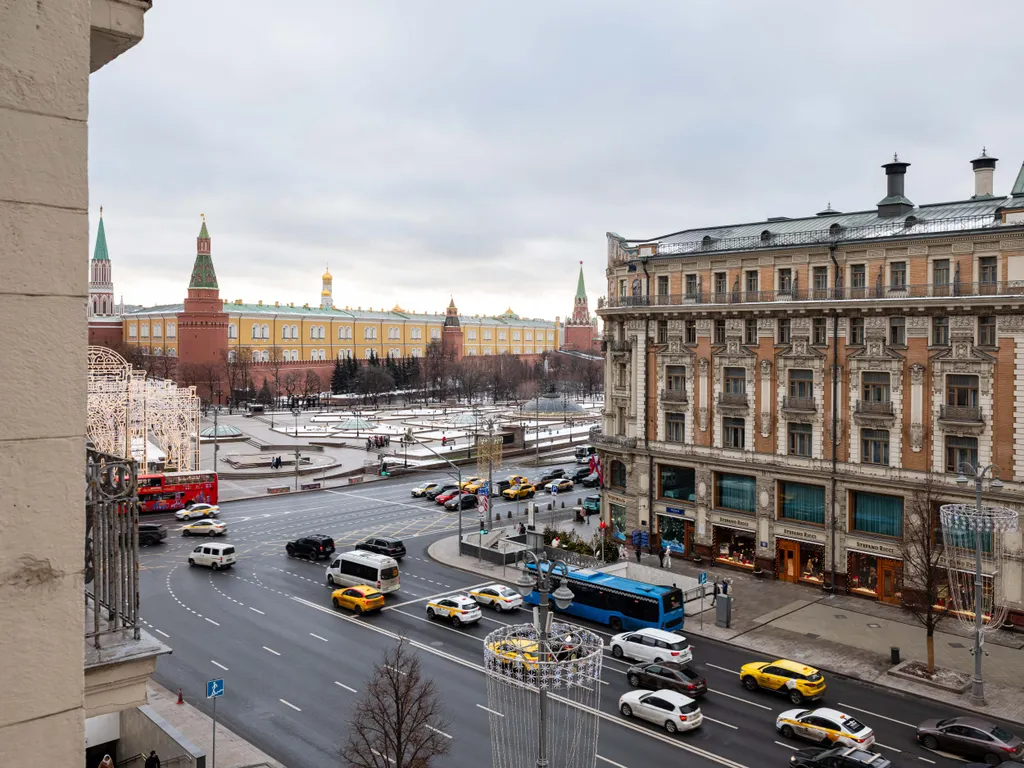 Квартира Квартира с видом на красную площадь и тверскую улицу — Москва