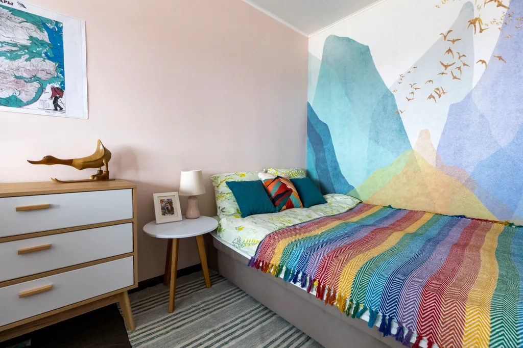 Уютная квартира с видом на озеро и горы