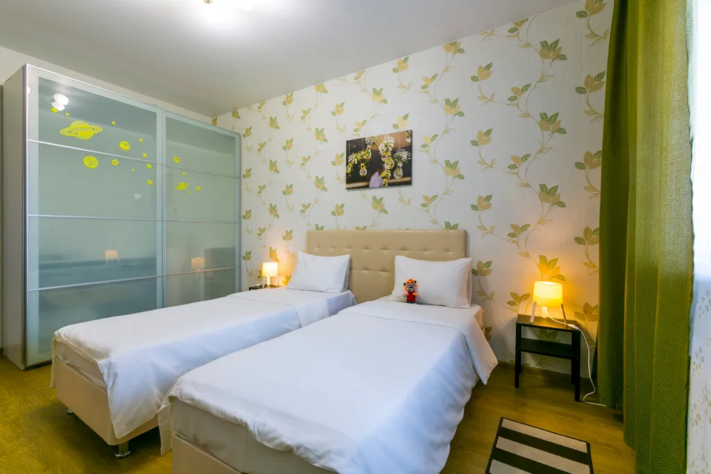 Комфорт и уют в двухкомнатной квартире на тихой улице