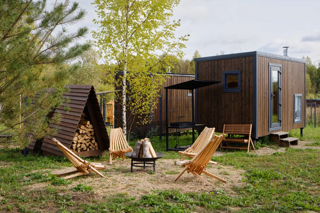 Коттедж Уютный домик у леса — Марьино