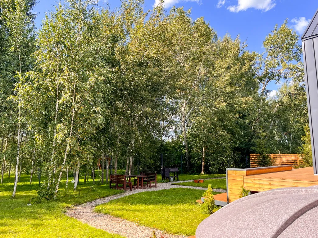 Дом у реки с баней