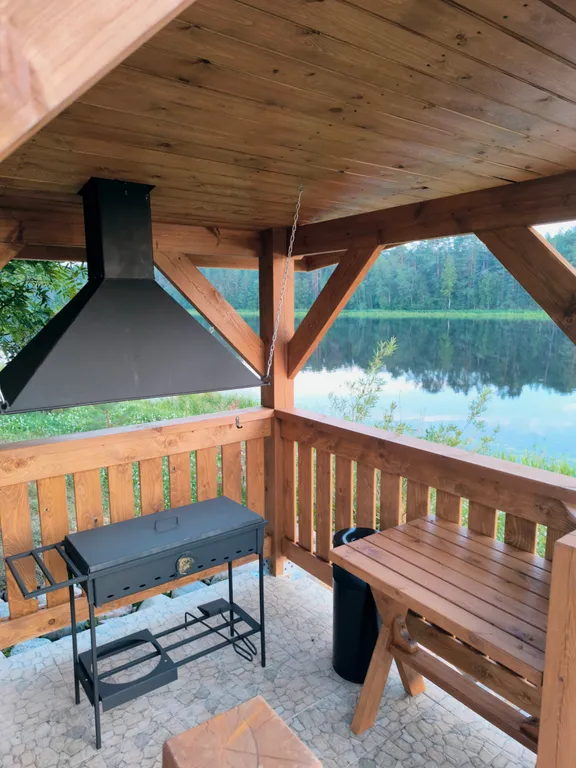 Коттедж Незабываемый отдых в доме с видом на реку и лес — Нурмойла