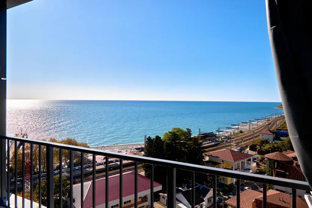 Апартаменты лофт с обзорным видом на море