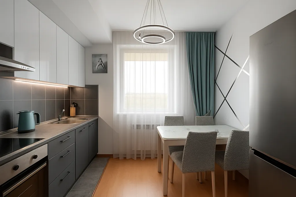 Квартира Современная квартира в центре с видом на горы — Алматы