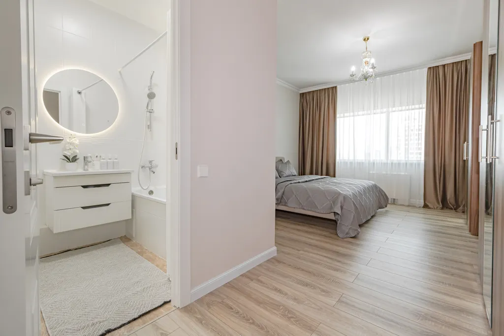 Светлая и уютная квартира в центре города с прекрасным видом