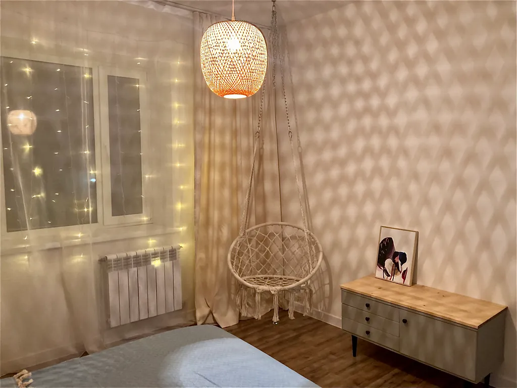 Стильная уютная квартира с зоной-барбекю и парковкой