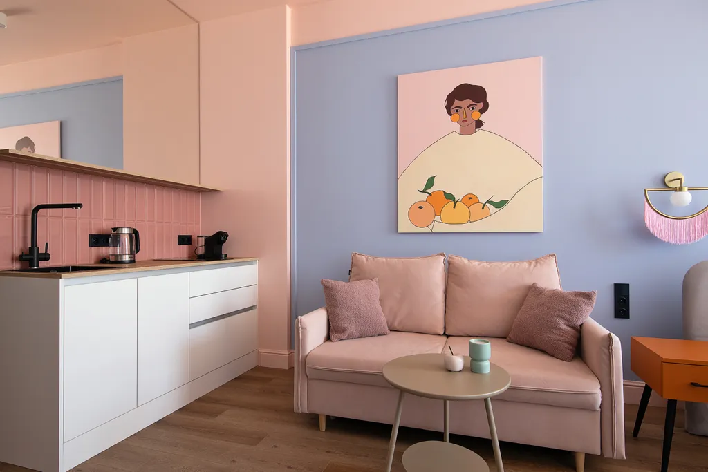 Студия Pavlov Розовый закат с видом на море