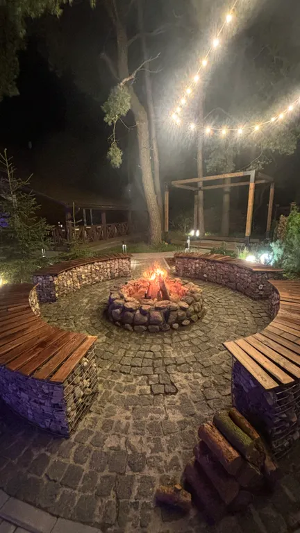 Усадьба и русская баня с холодной купелью Котра