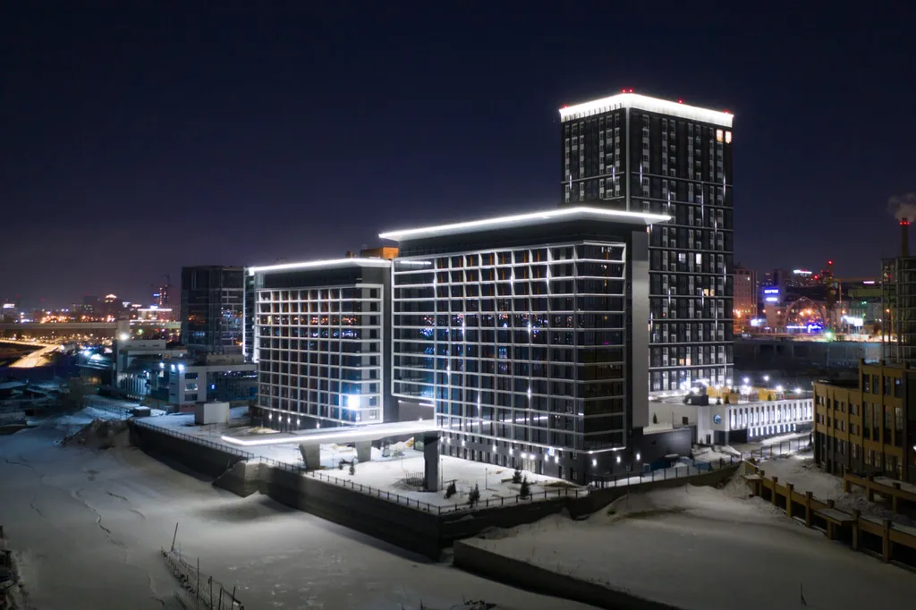 Шикарная студия с террасой и видом на реку