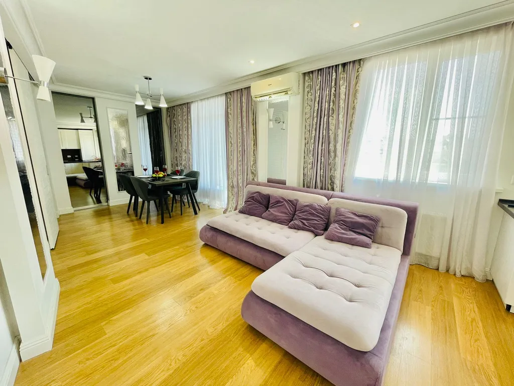 Квартира Квартира Mirror Apartment in Olympic Park — Сириус