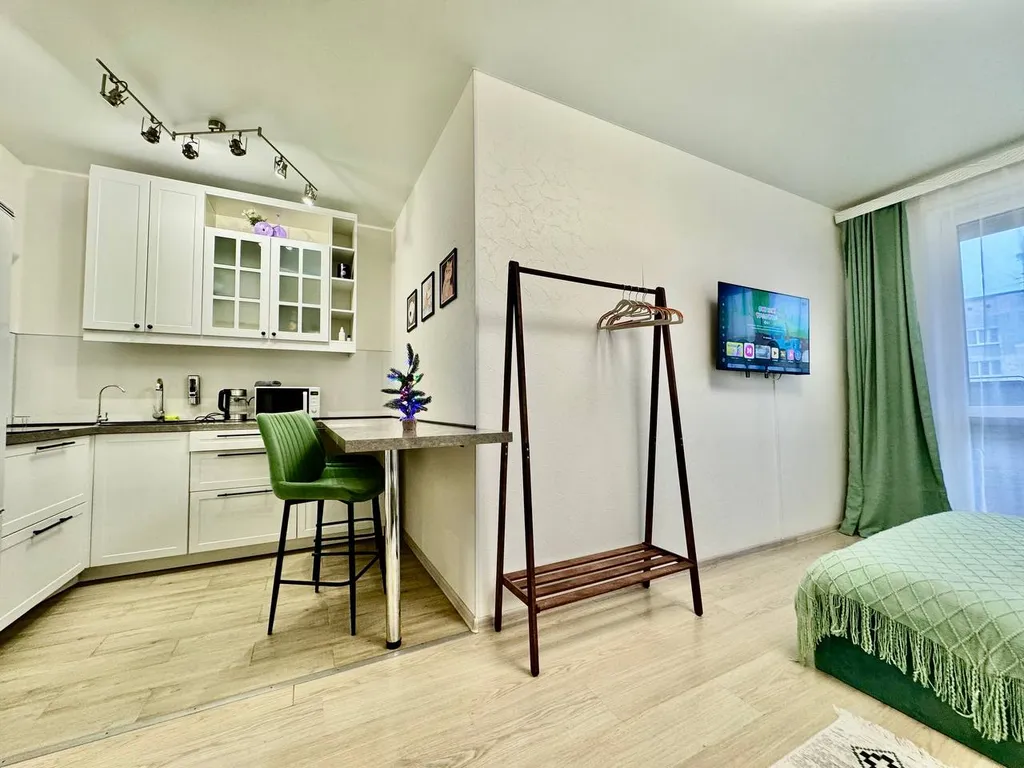 Уютная студия на 7 этаже