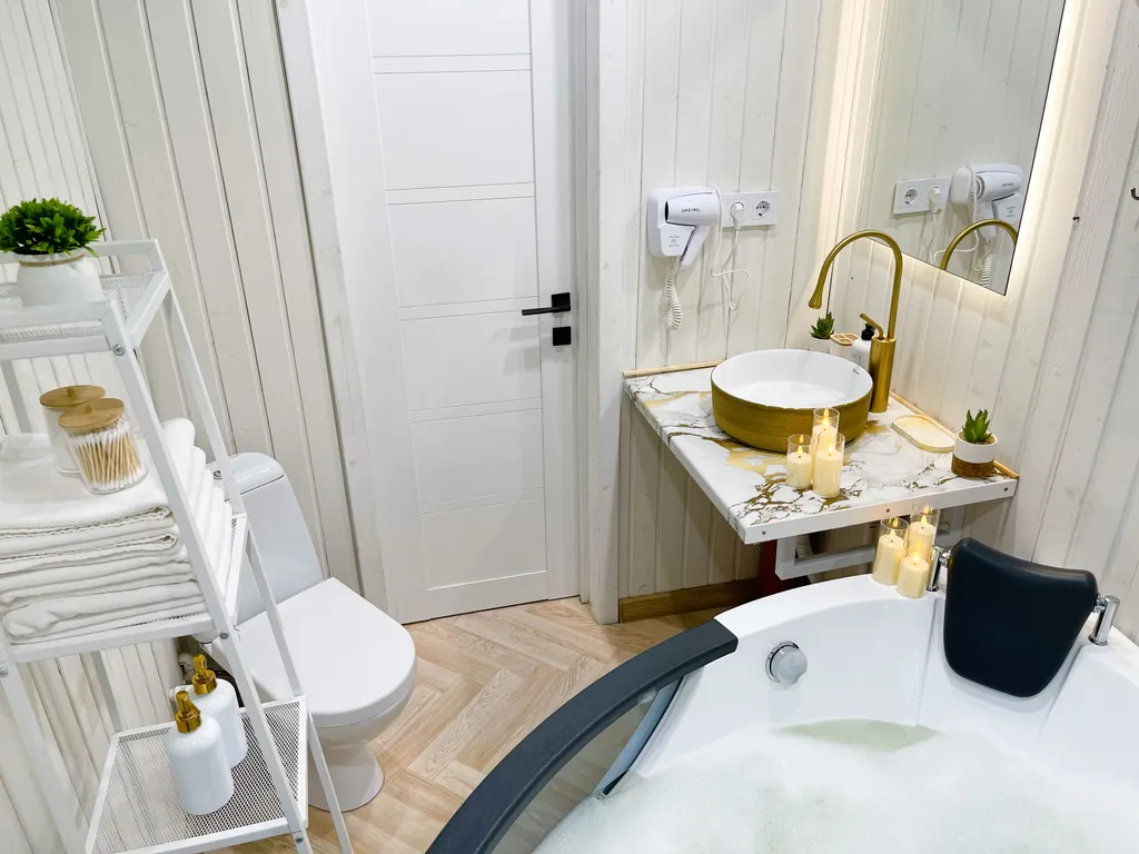 Комфортный номер на природе с джакузи