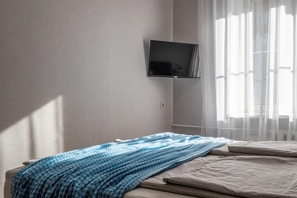 Квартира в центре с видом на лес.