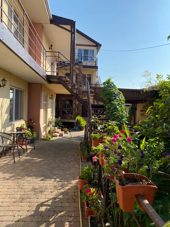 Двухкомнатный номер с кухней и бассейном