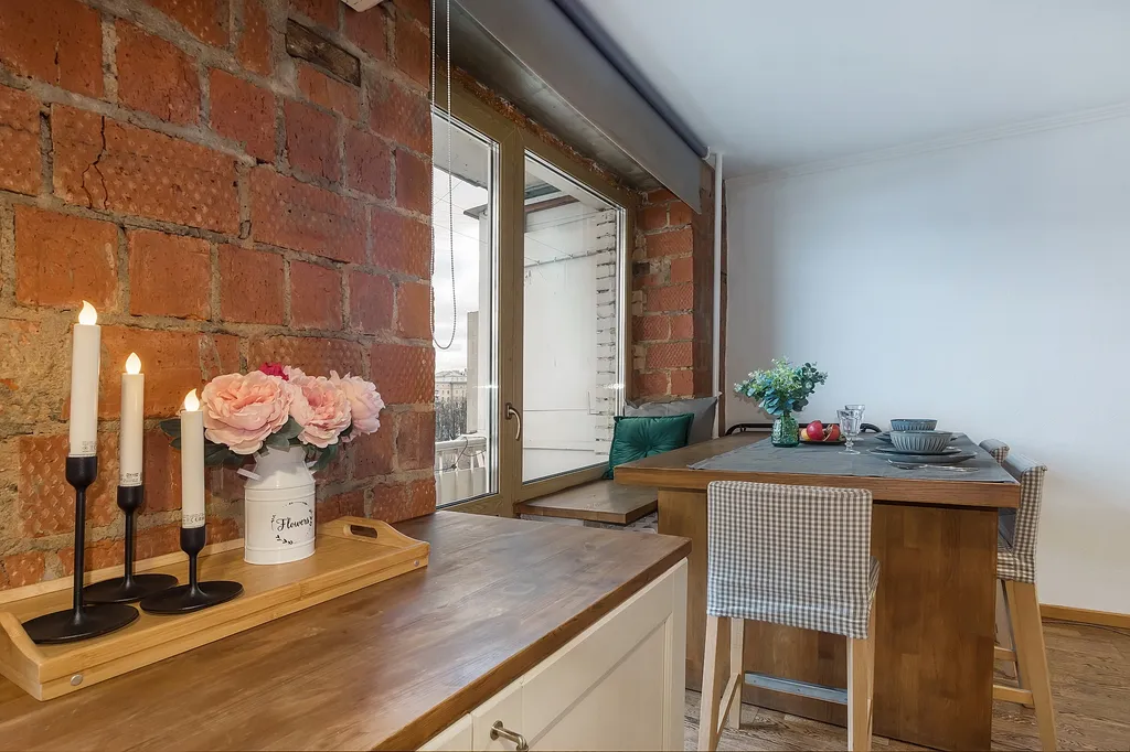 Квартира Квартира Атмосферная студия с великолепным видом — Москва