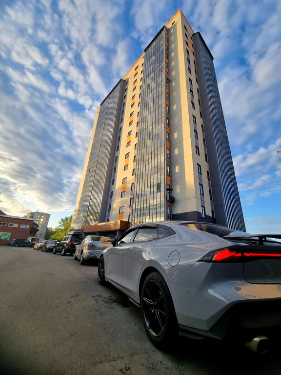 Уютная студия в сердце города на 13 этаже с панорамным видом