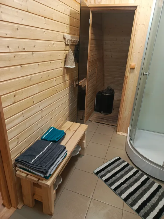 Дом в стиле A-Frame с сауной