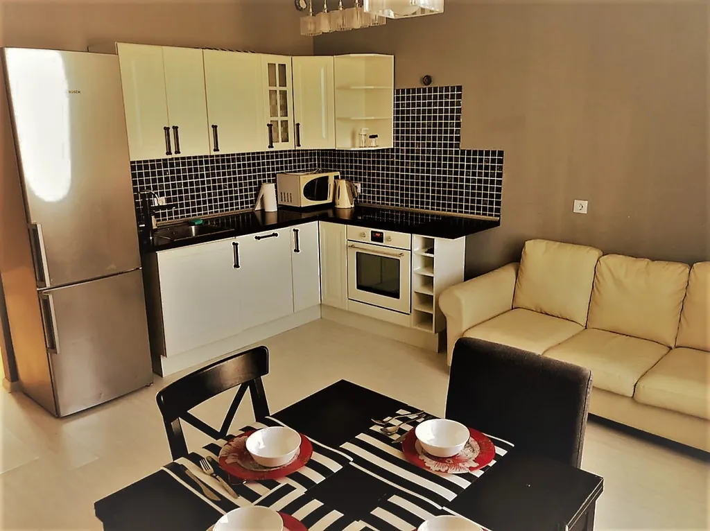 Апартаменты на 6 персон с большой кухней-гостиной