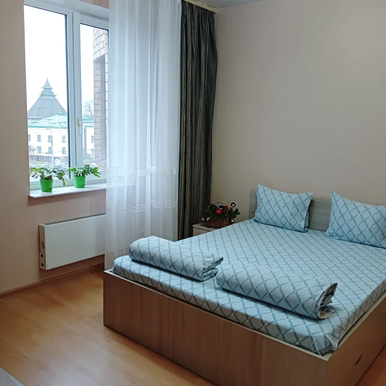 Квартира с видом из окна на покровскую башню и реку великую — аренда посуточно в Псков