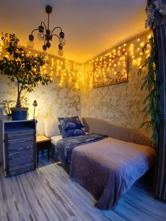 Квартира Квартира Уголок мечтателя (метро Проспект Славы) — Санкт-Петербург