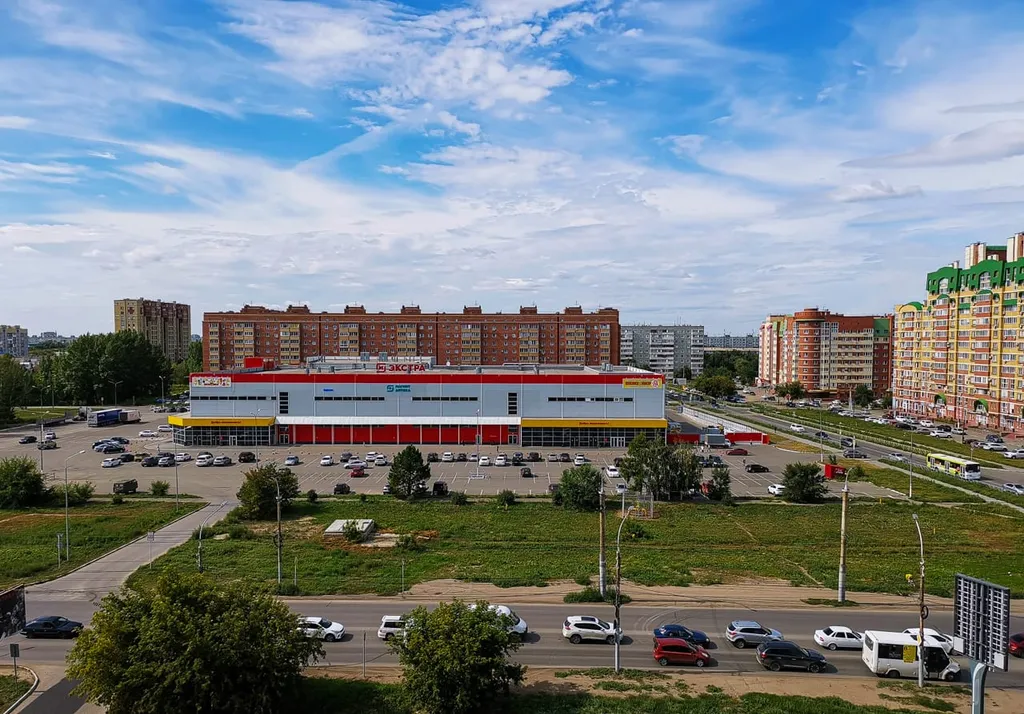 Квартира Апартамент с видом на город — Омск