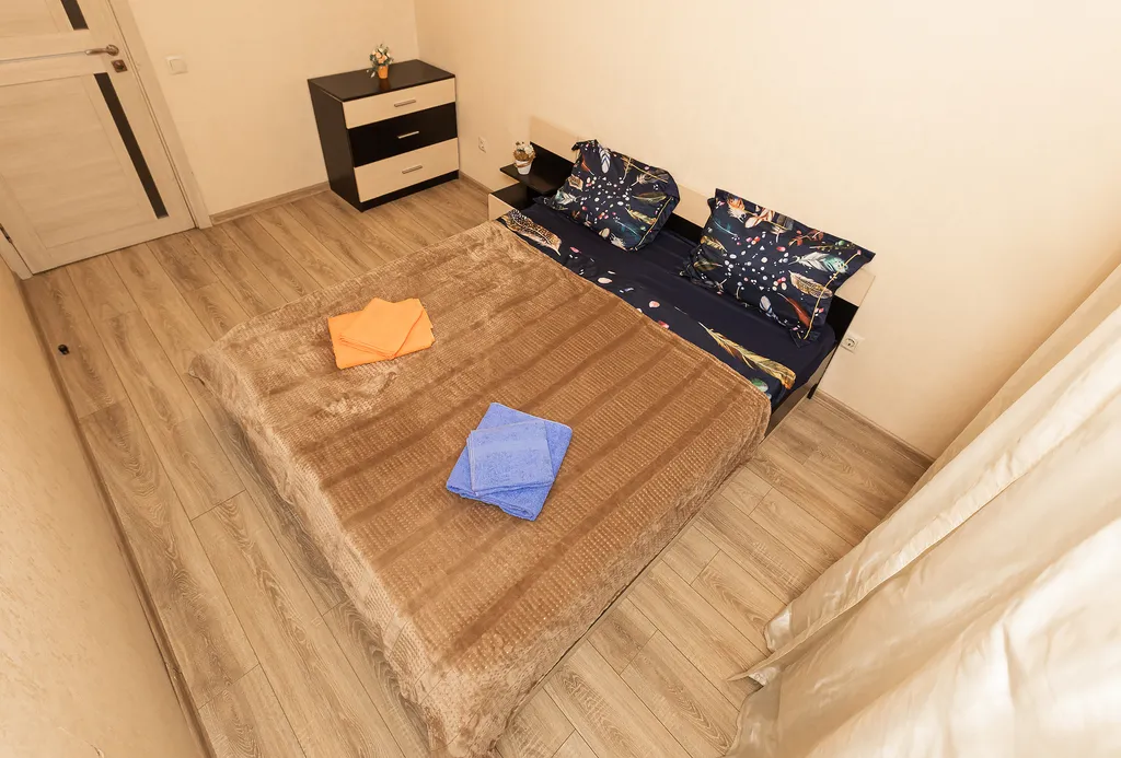 Просторная двухкомнатная квартира с большим балконом