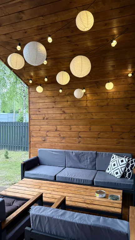 Барнхаус с панорамными окнами Campbin