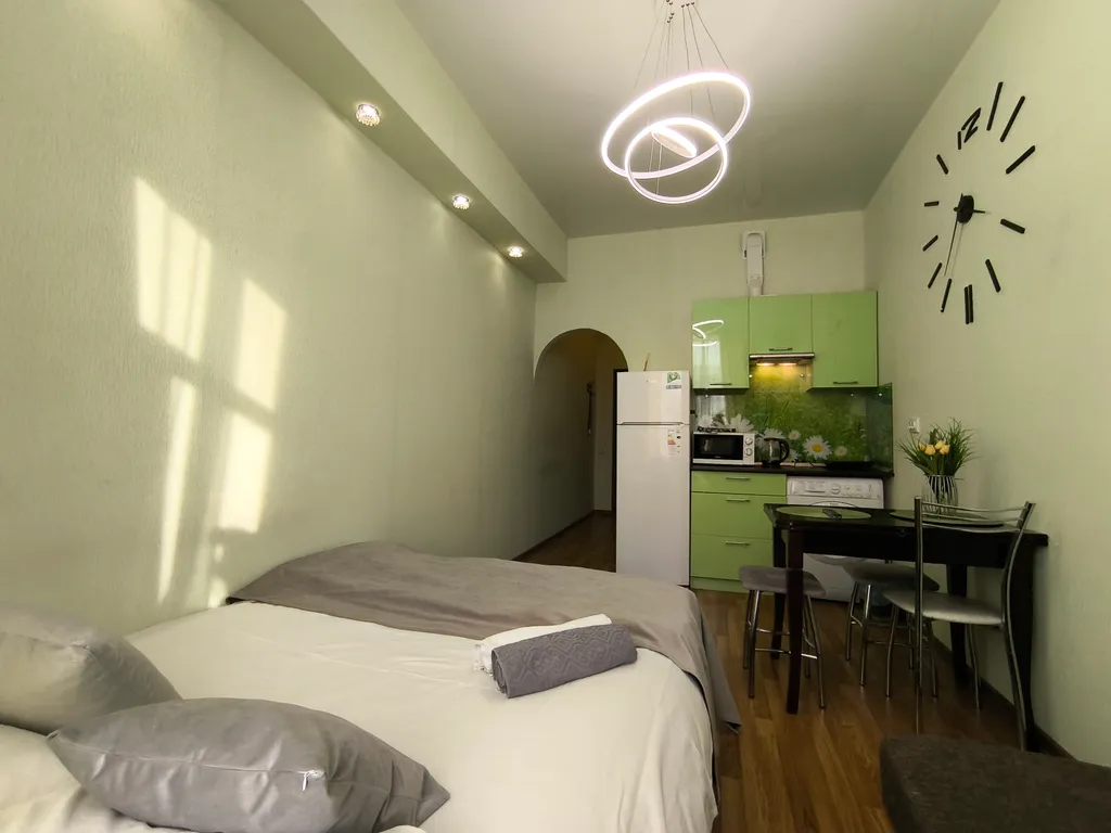 Уютная студия в центре города на 3 человека