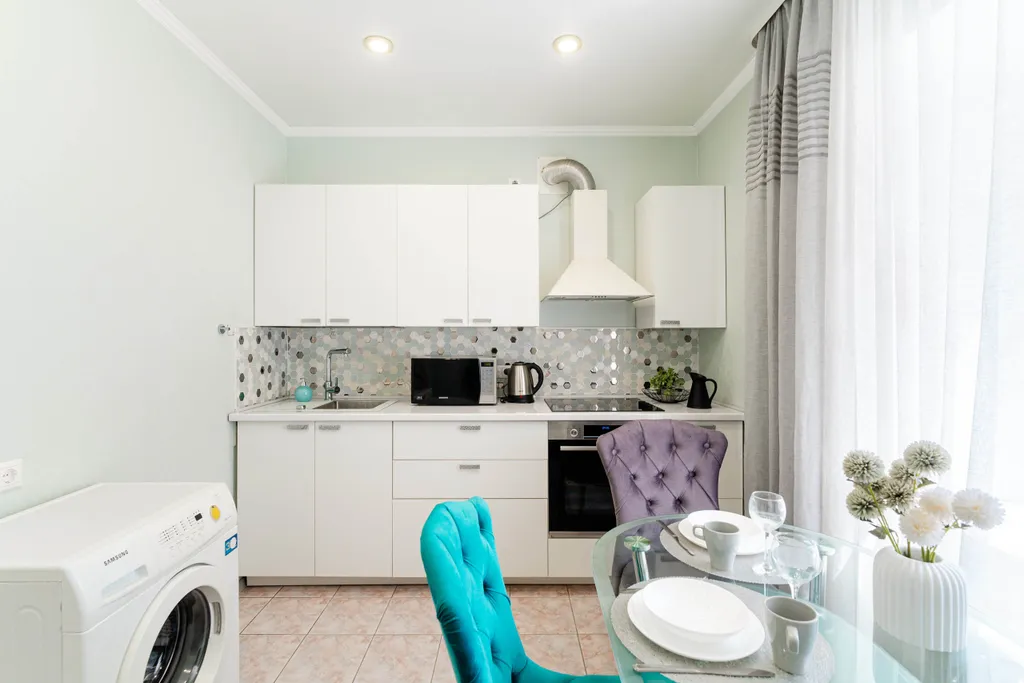 Современная, просторная квартира с кондиционером