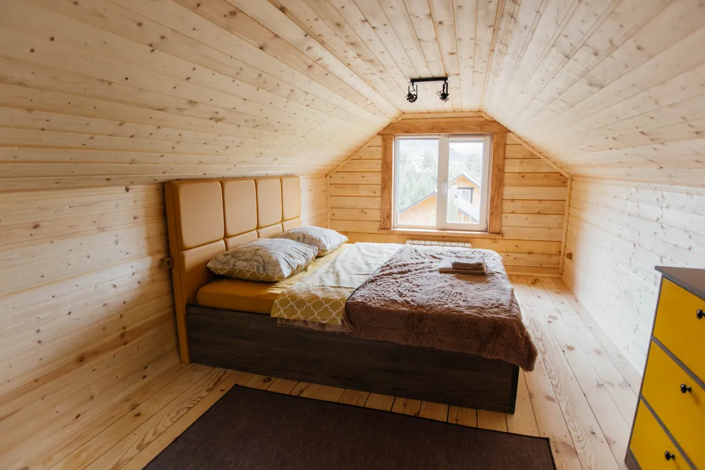 Домик в горах со всеми удобствами