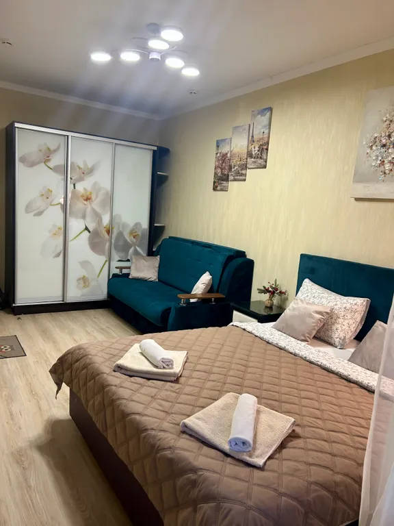 Квартира Квартира Апартамент deluxe с панорамной лоджией — Санкт-Петербург